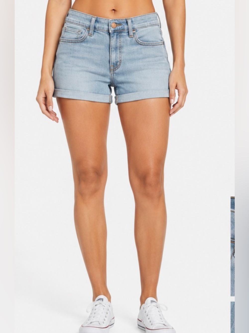 Old Navy Blue Jean Shorts Distressed Cut-Off Style